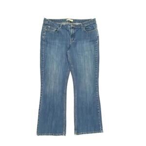 Riders by Lee Bootcut Women's size 14P Medium Wash Blue Denim Jeans‎